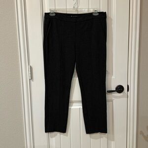 CAbi Audrey, Ponte knit slacks. Charcoal gray. Like new. Size 12